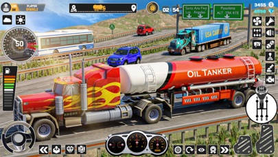 US Truck Driving Trailer Games Screenshot