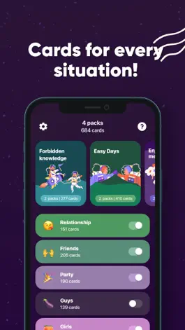 Game screenshot Never Have I Ever - Group Game mod apk
