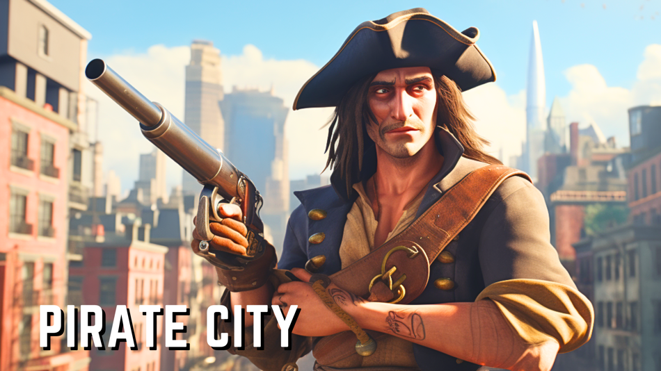 Pirate City shooting games war - 27 - (iOS)