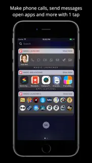 magic launcher with widgets iphone screenshot 1