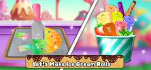 Colorful Ice Cream Roll screenshot #2 for iPhone