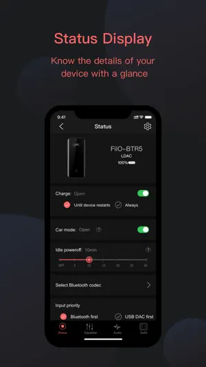 FiiO Control screenshot 2