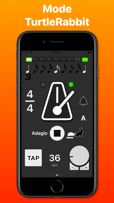 Screenshot #3 pour TapTock - Metronome & TapTempo