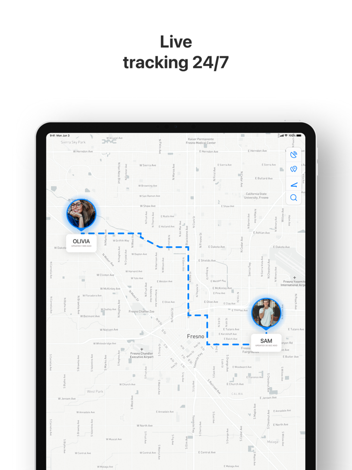 ITrack phone location tracker