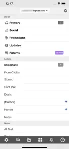 iMailG screenshot #2 for iPhone