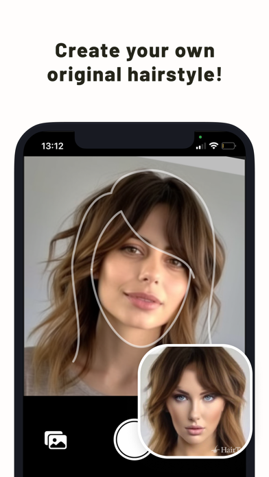 HairTry: AI HairCut Simulator Screenshot