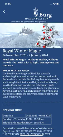 Game screenshot Burg Hohenzollern hack