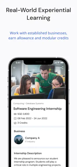 Game screenshot NUS Internship-As-A-Service hack