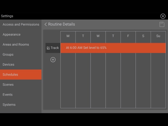 Equinox Architectural Dimming iPad screenshot