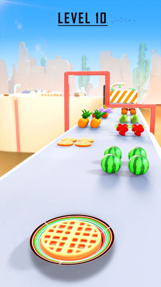 #3. Pancake Stack - Cake run 3d (iOS) By: Adnan Sohail