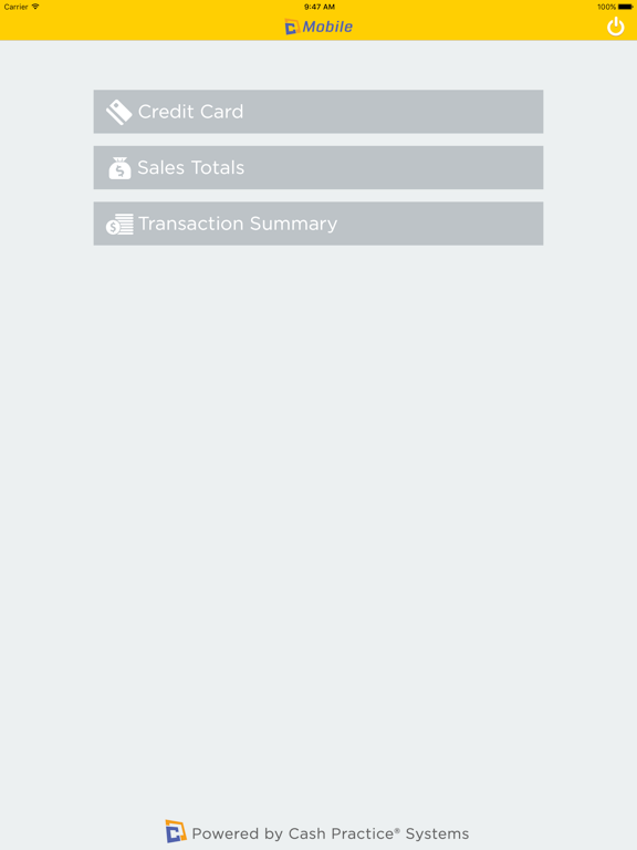 Cash Practice iPad screenshot 1 - Business app