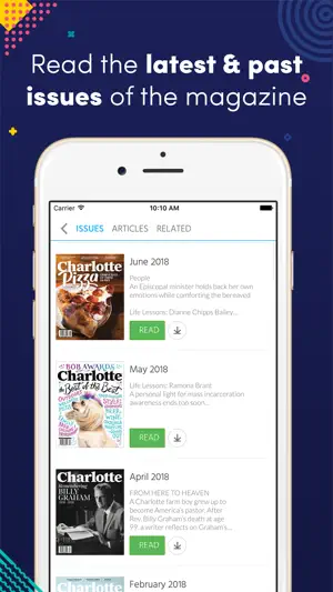 Charlotte Magazine screenshot 1