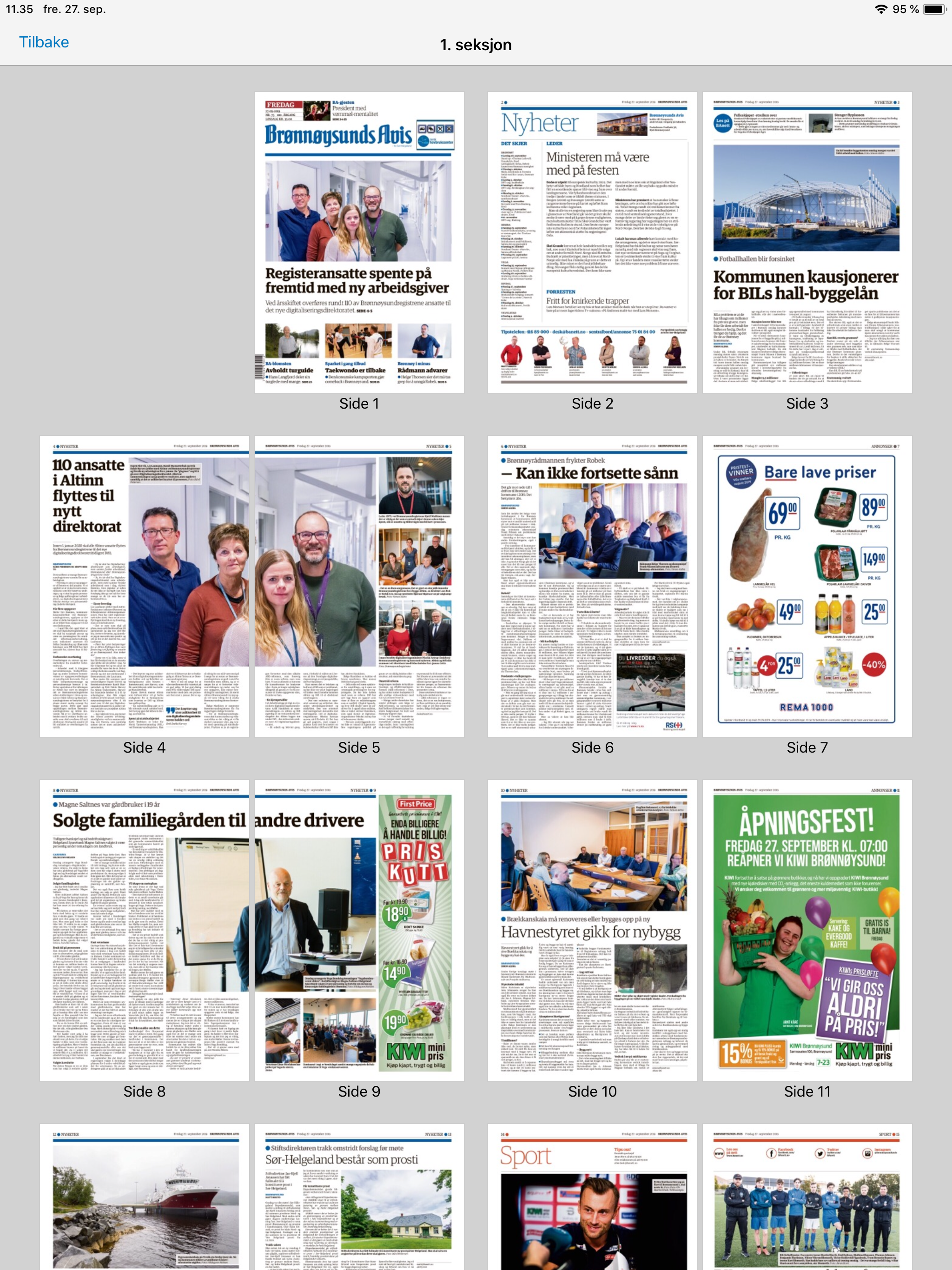 Brønnøysunds Avis eAvis screenshot 6