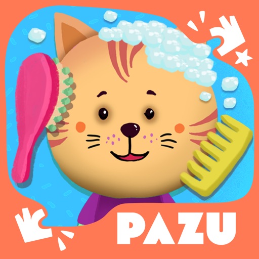 Pet hair salon for toddlers icon
