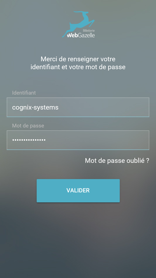 #1. Scan WebGazelle Billetterie (iOS) 来自: Cognix-Systems