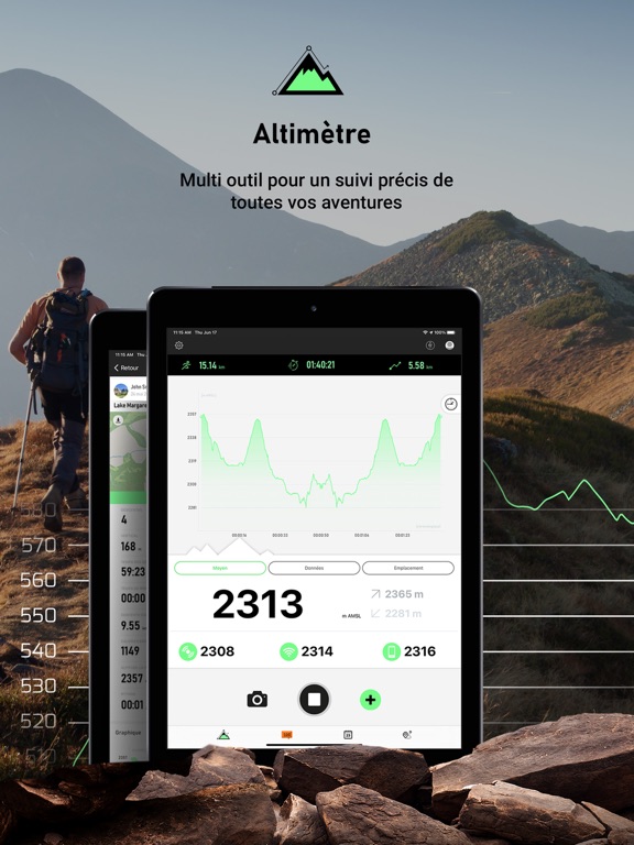 Screenshot #4 pour Altimeter Mountain GPS Tracker