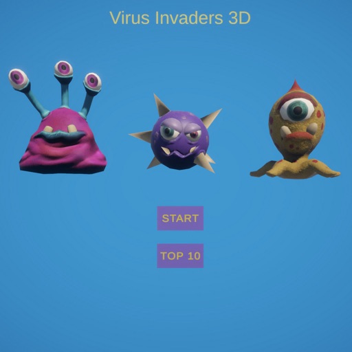 Virus Invaders 3D icon