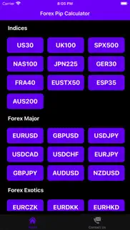 forex pip calculator iphone screenshot 2