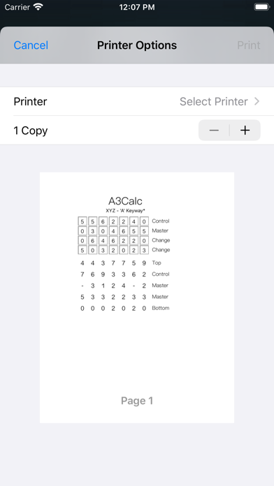 A3Calc Screenshot
