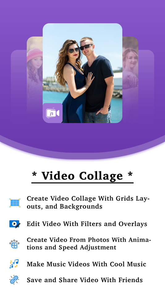 Video Collage Maker With Song - 1.5 - (iOS)