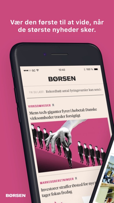 Screenshot #1 pour Børsen nyheder