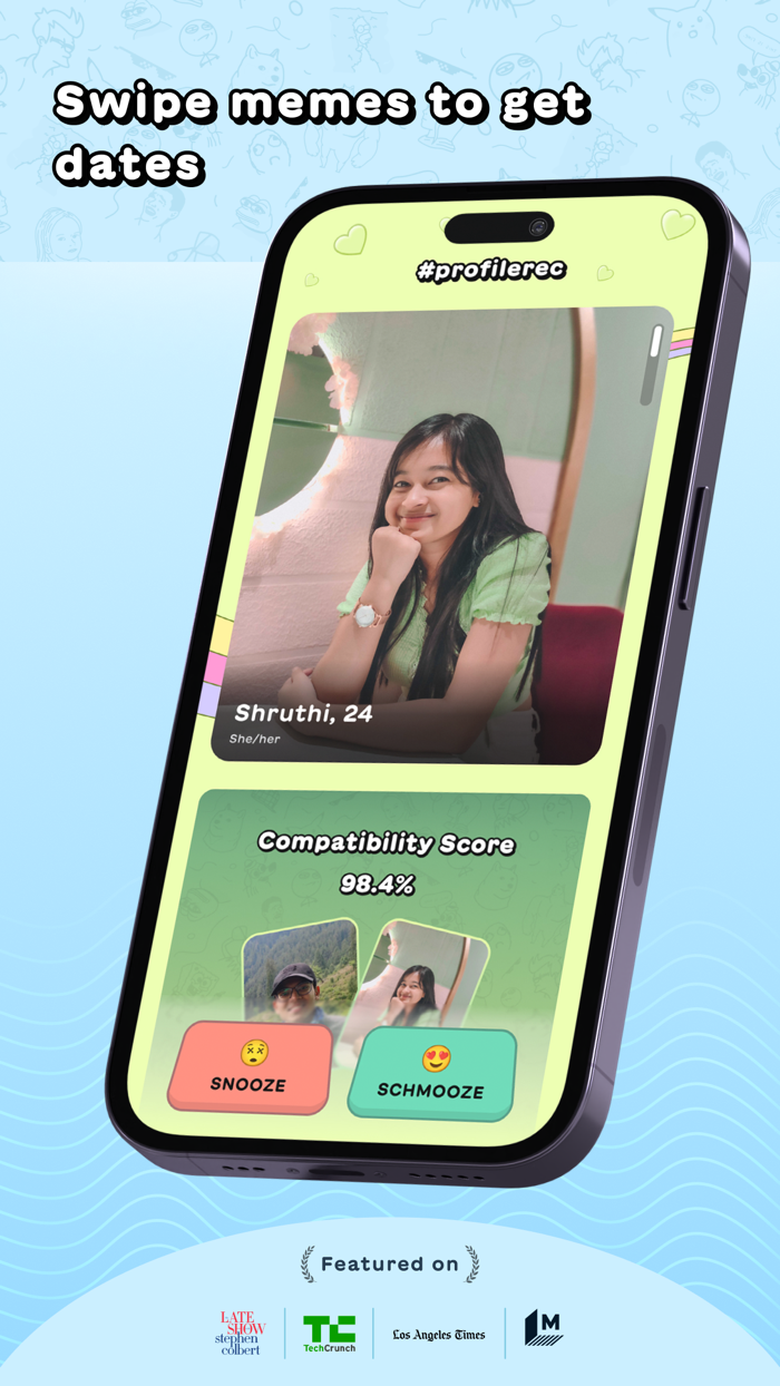 Schmooze Meme Match and Date