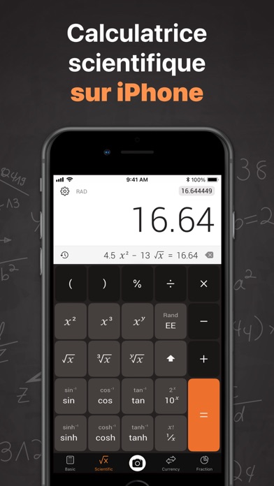 Télécharger Calculatrice⁺ pour iPhone / iPad sur l'App Store (Utilitaires)