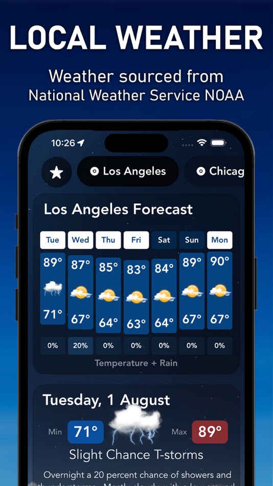 #3. AIM Weather (iOS) 来自: Mende App Inc.