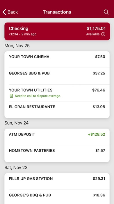 PeoplesSouth Bank Mobile Screenshot