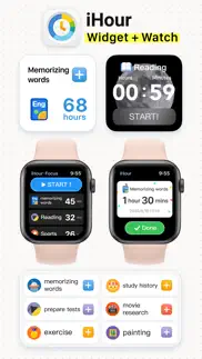 ihour - focus time tracker iphone screenshot 3