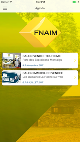 FNAIM Vendée Annuaire screenshot