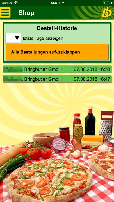 KCMobil (Bringbutler-Kundenc.) Screenshot