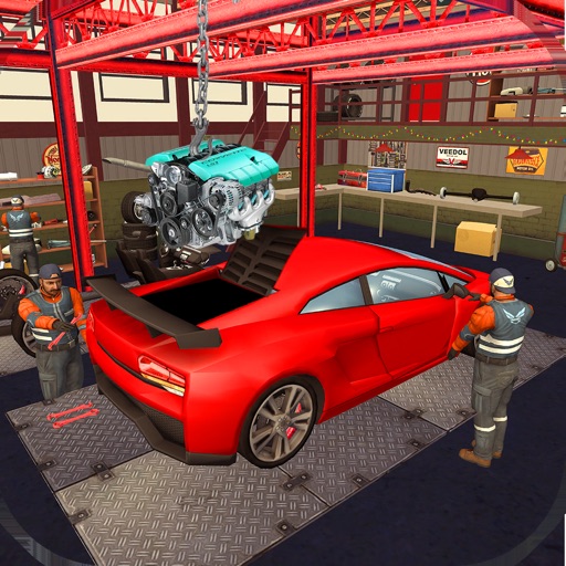 Car Factory 3D - Garage World icon