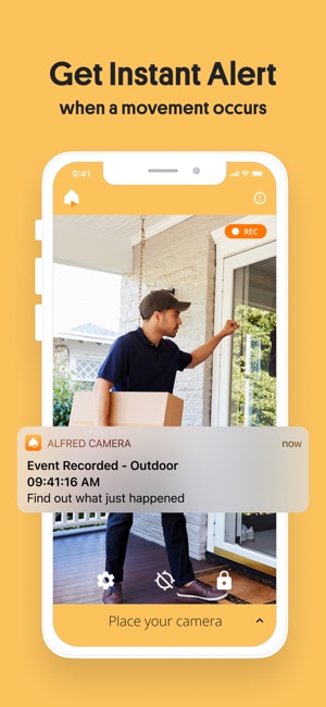 Alfred Home Security Camera on the App Store
