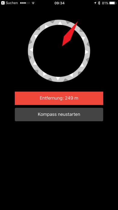 Smartphone Schnitzeljagd Screenshot