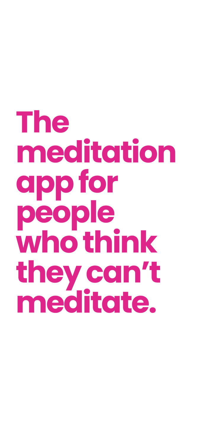 Unplug Meditation
