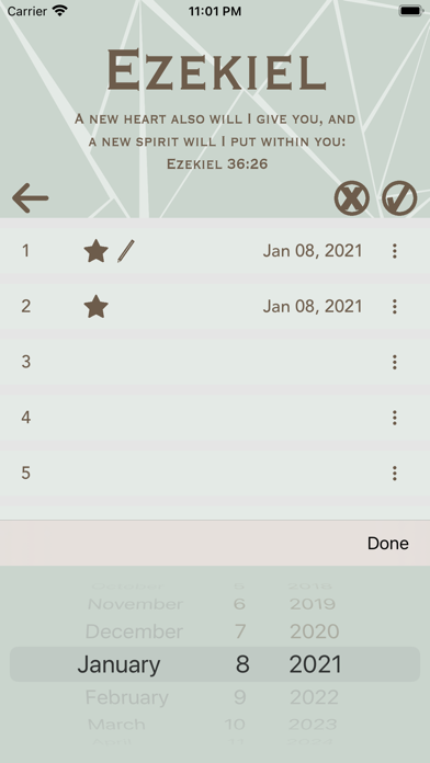 Footsteps: Bible Tracker Screenshot