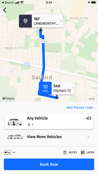 1010 Taxis Swinton Screenshot