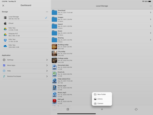 Screenshot ng AirDisk Pro