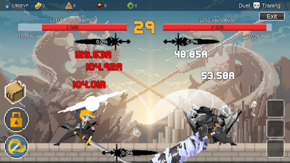 #7. Ego Sword: Idle Sword Clicker (iOS) 由: MagmaCube Co.,Ltd