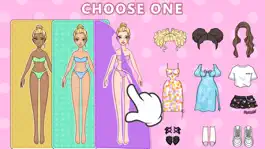 Game screenshot Magic paper doll games: DIY hack