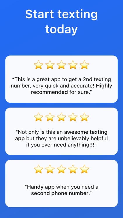 Second Texting Number screenshot-4