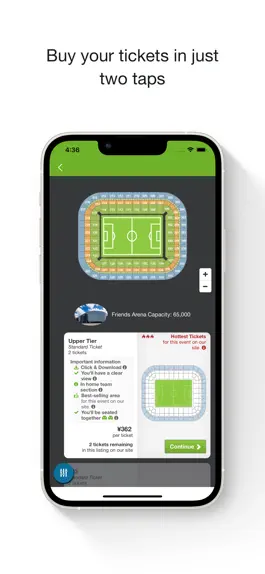 Game screenshot viagogo Tickets hack