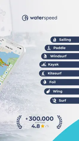 Game screenshot Waterspeed Sailing, Wing, Wind apk