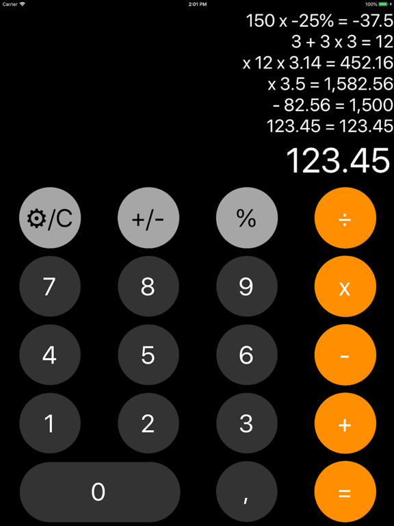 Screenshot #5 pour Calc The App