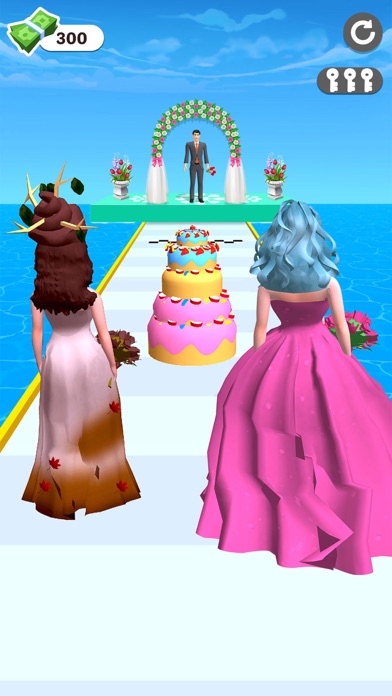 結婚式 ゲーム 花嫁 ドレス 上のおすすめ画像3