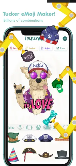 Game screenshot TuckerMoji - Tucker Budzyn Dog apk