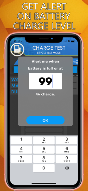 Ампер - информация за заряда на батерията Екранна снимка
