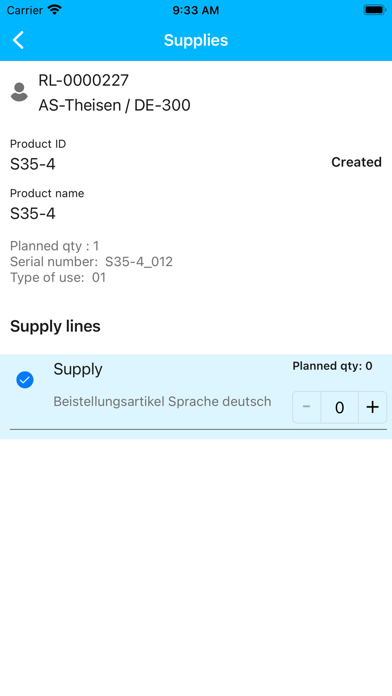 Sycor.Rental Mobile App Screenshot