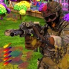 Paintball shoot 3d color war